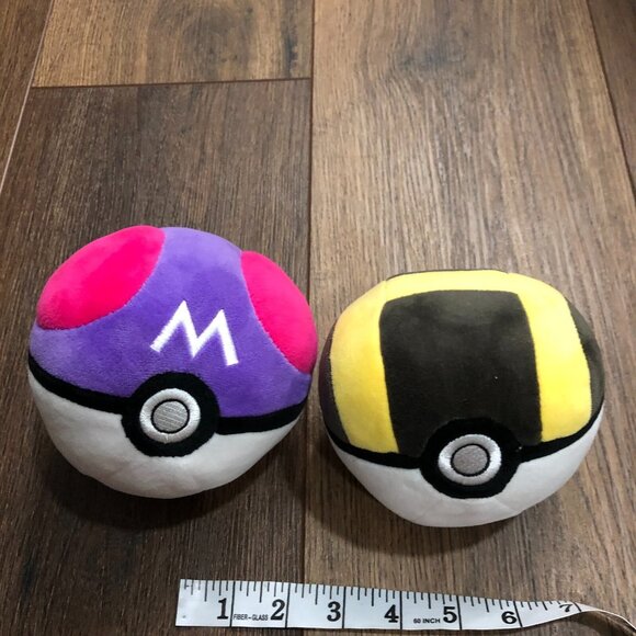 Pokemon Eevee Umbreon Evolution Masterball Ultraball 6in Plush Soft LOT OF 5 - Picture 14 of 15